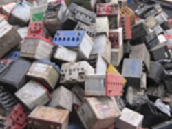 Drained Lead-Acid Battery Scrap