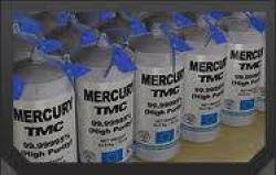 United States Prime Virgin Silver liquid Mercury = 99.9999%