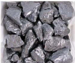 Car Industry Silicon Metal , 553 grade high purity silicon metals for glass / alloy