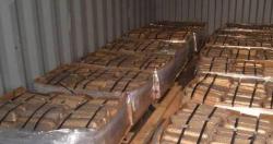 High grade copper ingots 99.99%