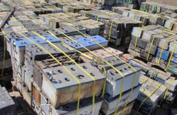 Drained Lead battery scrap