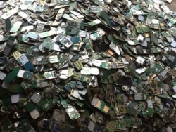 Ceramic cpu scrap for gold recovery