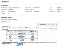 Buy Magnetite Ore 50000 MT per month