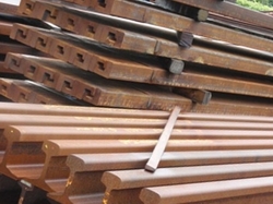 Used rail tracks
