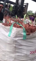 Copper scrap and several types of Aluminum scrap