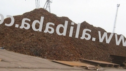 Steel shredded scrap