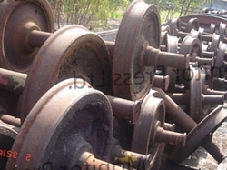 1000 Tonnes Of Used Steel Locomotive Wheels $1