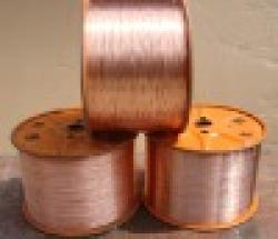 8 copper plated iron wire $0
