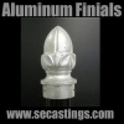 aluminum Finials $0