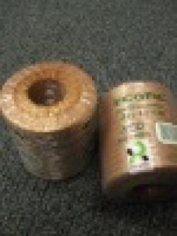 Ecofil binding wire 3x28 plastic brown $0