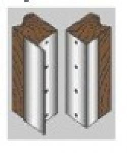 Edges & Astragals Pair of Metal Edges $0