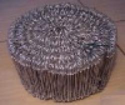 Galvanized Double Loop Tie Wire/Two Ring Wire $0