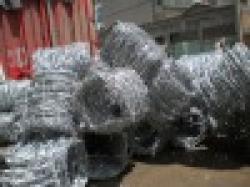 Hot dip galvanized coated barbed wire $0