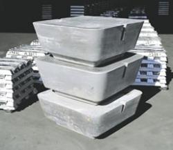 Aluminium ingots offered $0