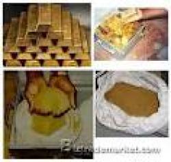 Gold dust and bars for sale $0