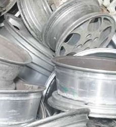 Aluminum wheel scrap $0