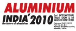 ALUMINIUM INDIA 2010 $0