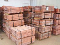 Copper cathodes, LME 15%, EXW $0