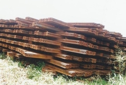 Used rails ISRI R50-R65, 30,000 MT per month, CIF, SGS $170