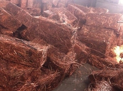 Millberry copper wire scrap 99.99 high purity $3000