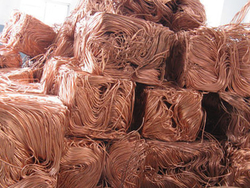 Copper wire scrap 99,9%, 2,500t a mo, SGS, FOB $0