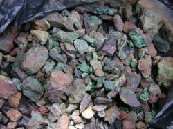 Copper ore concentrate 20% min, CIF or FOB, SGS $0