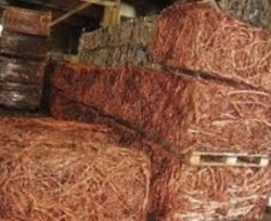 Copper Millberry Scrap, 1000MT min, CIF $0