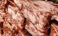 Offering Copper wire scrap millberry 1000 mt/month $0