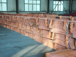 Copper cathodes supplies, purity is 99,7% 1000MT, from Congo
