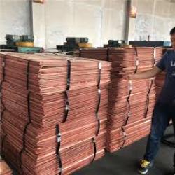 Copper Cathode Grade A 99,9% 500MT first order, 2000MT a month
