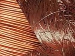Copper wire scrap, 90% purity, 100-300t per month, FOB