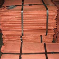 Copper Cathodes 99,9 purity, 125kg each, 2,000MT per month, CIF $0