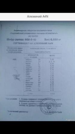 Aluminum ingots hight purity a4n 99.997% $0