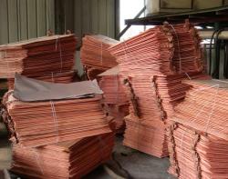Seeking 1.000 MT per month of Copper Cathodes Grade A1 $0