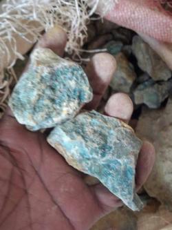 Coltan ore, iron ore, copper ore $20