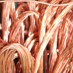Copper scrap wire millberry 99,99% 100 mt CIF required