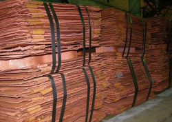 Copper cathodes Grade A up to 6,000 mt a m LME-17% $0