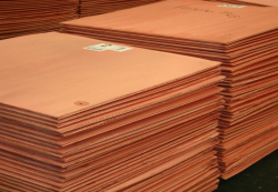 Copper cathodes 6,000 mt per month LME -30% $0