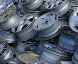 Aluminum Alloy Wheel Scrap 25 mt a m CIF $600