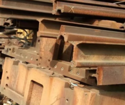 Used Rail tracks R50 R65 12500 monthly needed