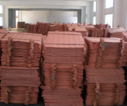 Copper cathodes 3,000-5,000 mt a m CIF $0