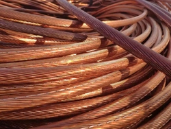 Copper wire scrap 99,9% for sale $4300