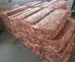 India Copper wire scrap millberry 99.97% 5,000 mtpm CIF