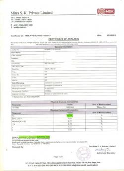 Iron ore fines Max - Fe 60% or above, test report attached $0