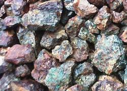 Copper ore on FOB terms needed $0