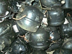 Drained Lead Car Battery Scraps, AC/Fridge Compressor Scrap CIF or FOB $0