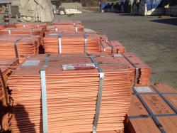 Copper cathodes 99,9% min FOB $3800