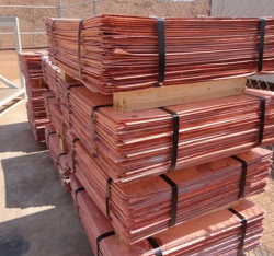 Copper cathodes 99,9% up to 500 mt/m needed $4000