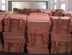 Copper cathode 6,000 mt/m on CIF  $4500