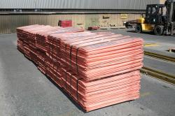 Copper cathode 10,000 mt/m $5300